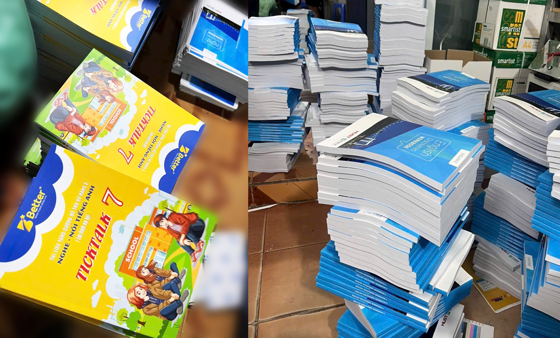 photo sách đóng keo nhiệt